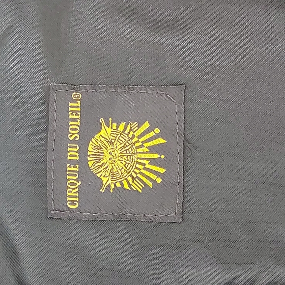 🌸NWOT RARE CIRQUE DU SOLEIL Executive Leather Jacket - Picture 3 of 5